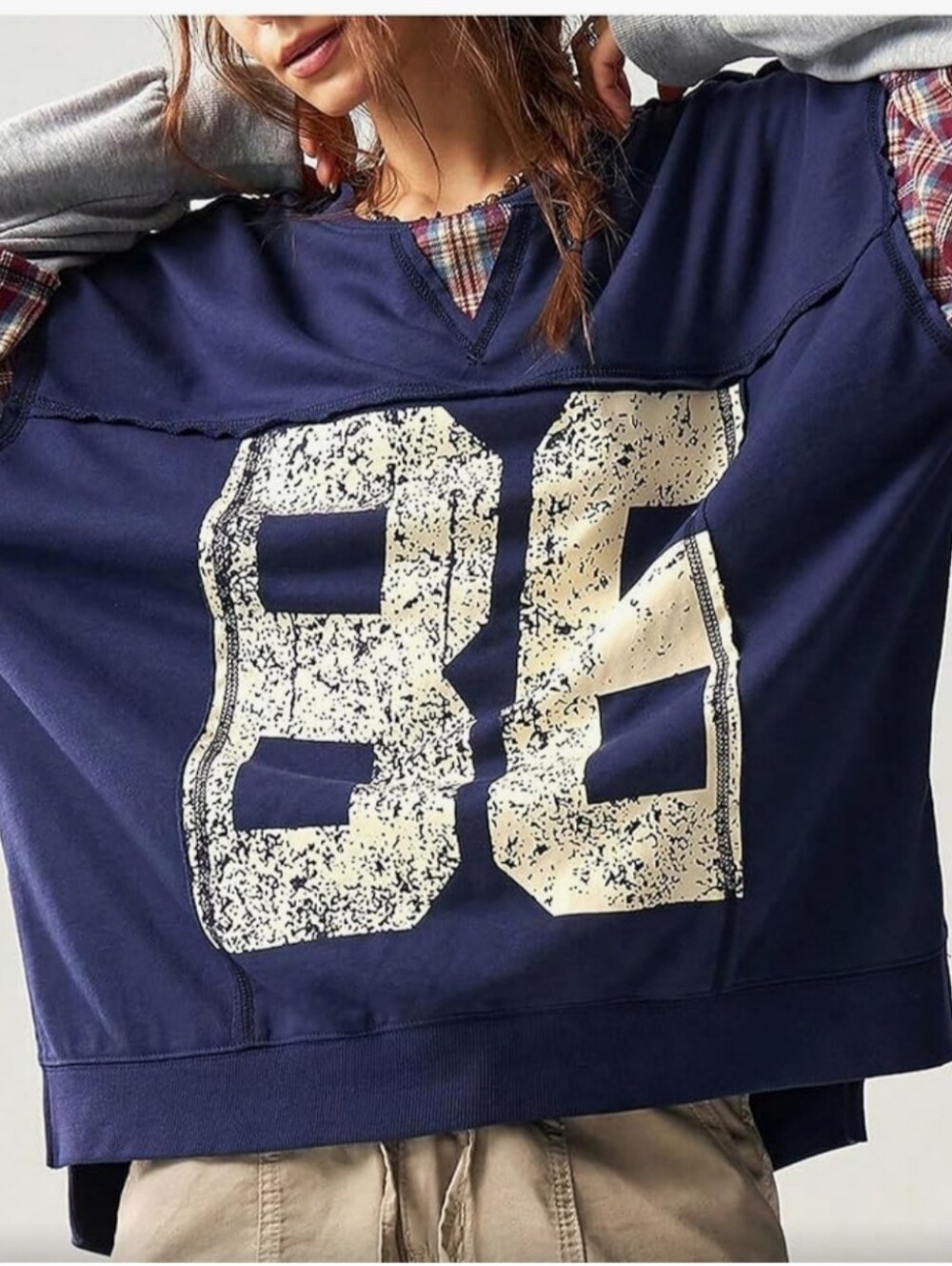 Patchwork Sweatshirt - Picture 5 of 6